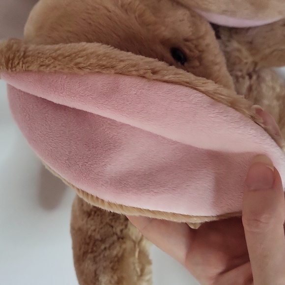 Build A Bear Plush EASTER Bunny Rabbit Very Soft Pink Nose Floppy ears - Picture 5 of 10